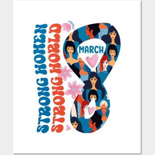 #IWD2023 international women's day 2023 8 march Posters and Art